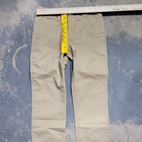 Lot of GAP Kids Boys Size 8 Gray Tan Chino Khaki Dress Pants Adjustable Uniform - Picture 9 of 14